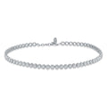 Necklaces Necklaces in White Gold containing Diamond 369559