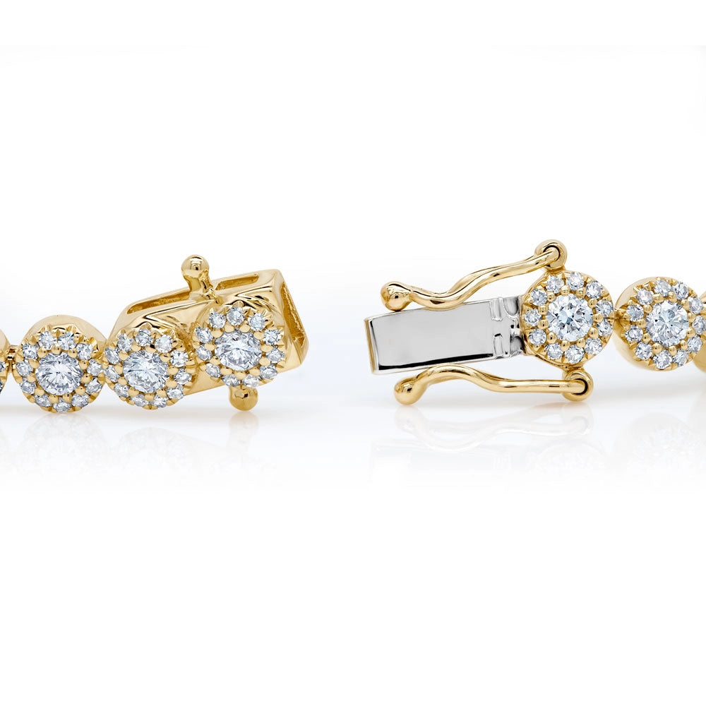 Bracelets Bracelets in Yellow Gold containing Diamond 369562