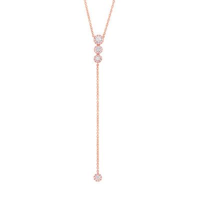 Necklaces Necklaces in Rose Gold containing Diamond 369565