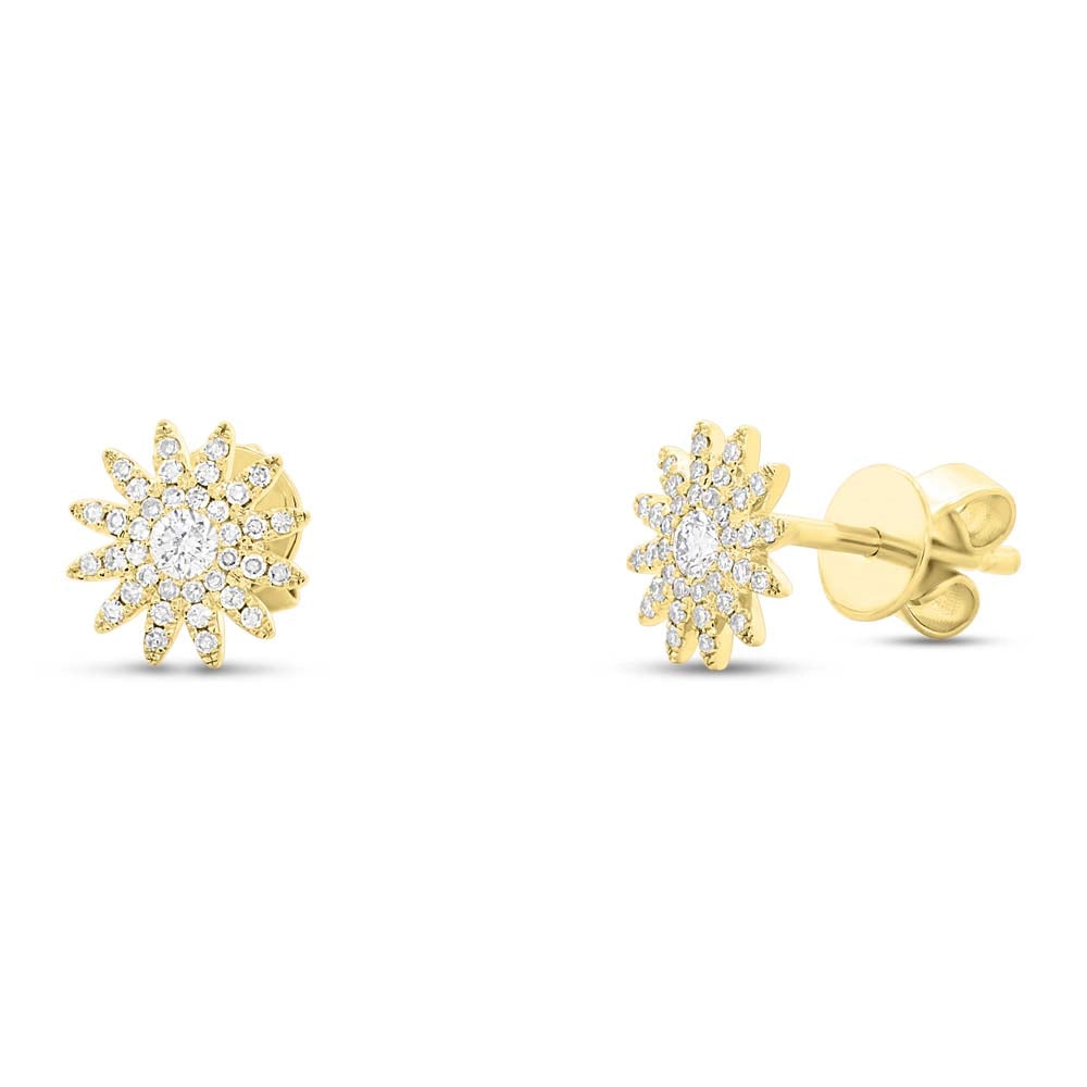 Earrings Earrings in Yellow Gold containing Diamond 369592
