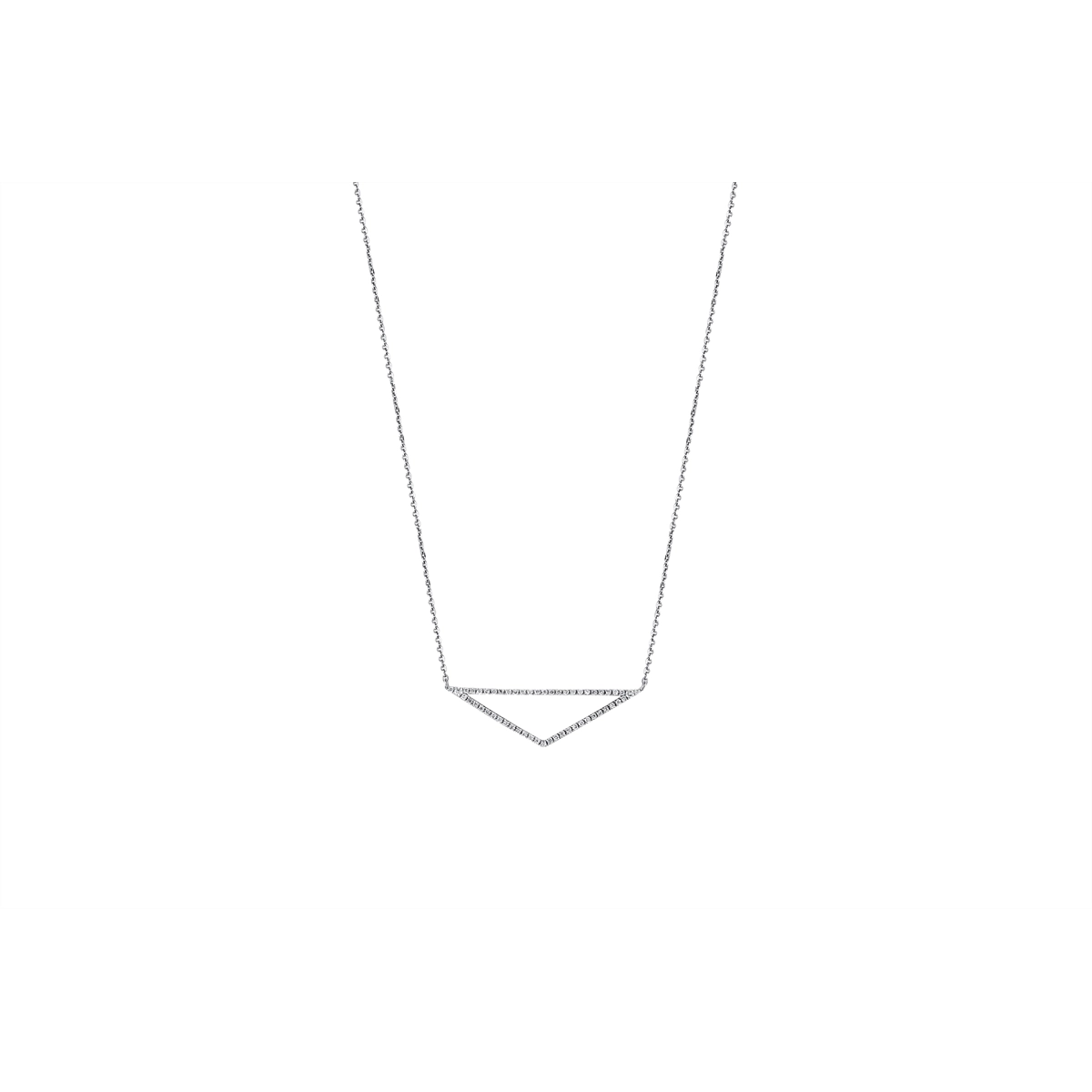 Necklaces Necklaces in White Gold containing Diamond 369796