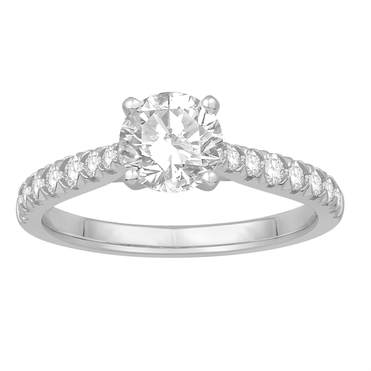 Engagement Collections Engagement Rings in White Gold containing Diamond 370041