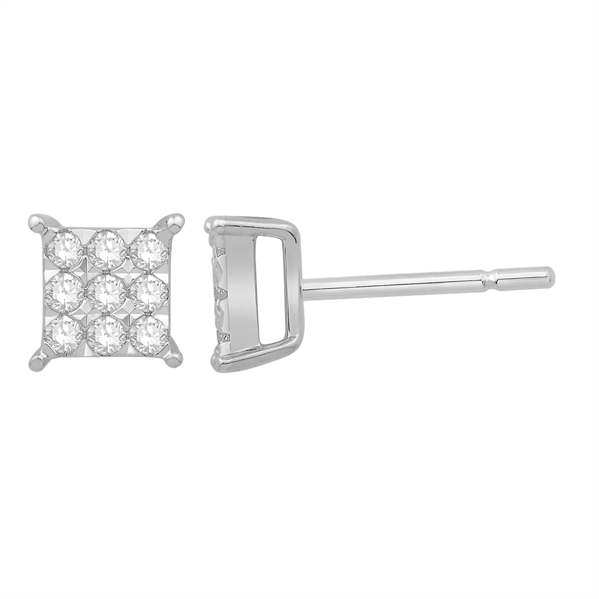 Earrings Earrings in White Gold containing Diamond 370067