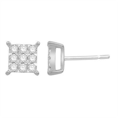 csv_image Earrings Earring in White Gold containing Diamond 370069
