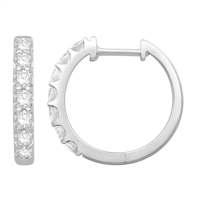 csv_image Earrings Earring in White Gold containing Diamond 370082
