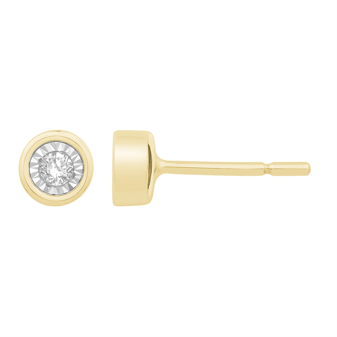 Earrings Earrings in Mixed Metals containing Diamond 370107
