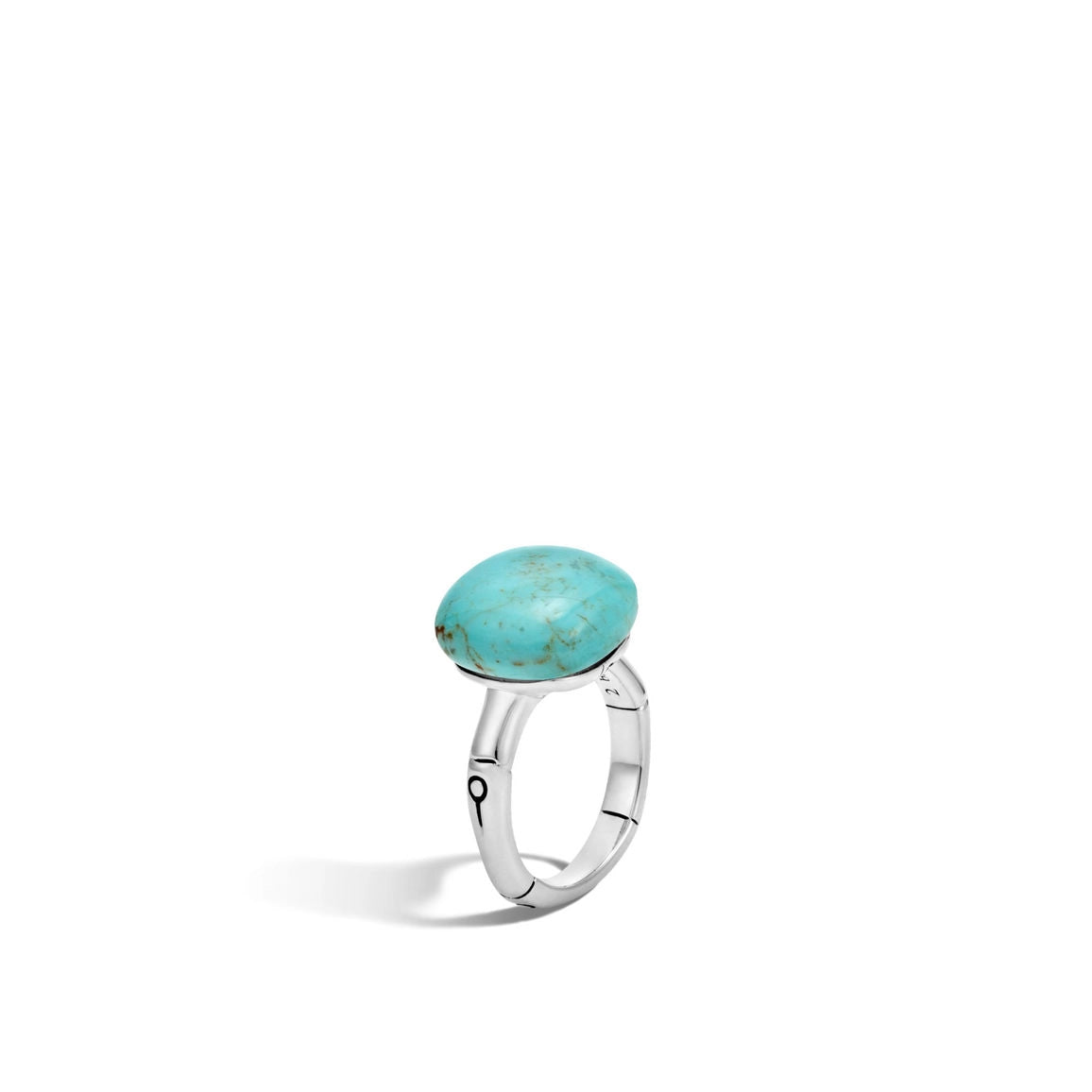John Hardy Rings in Silver containing Turquoise RBS59101TQX7