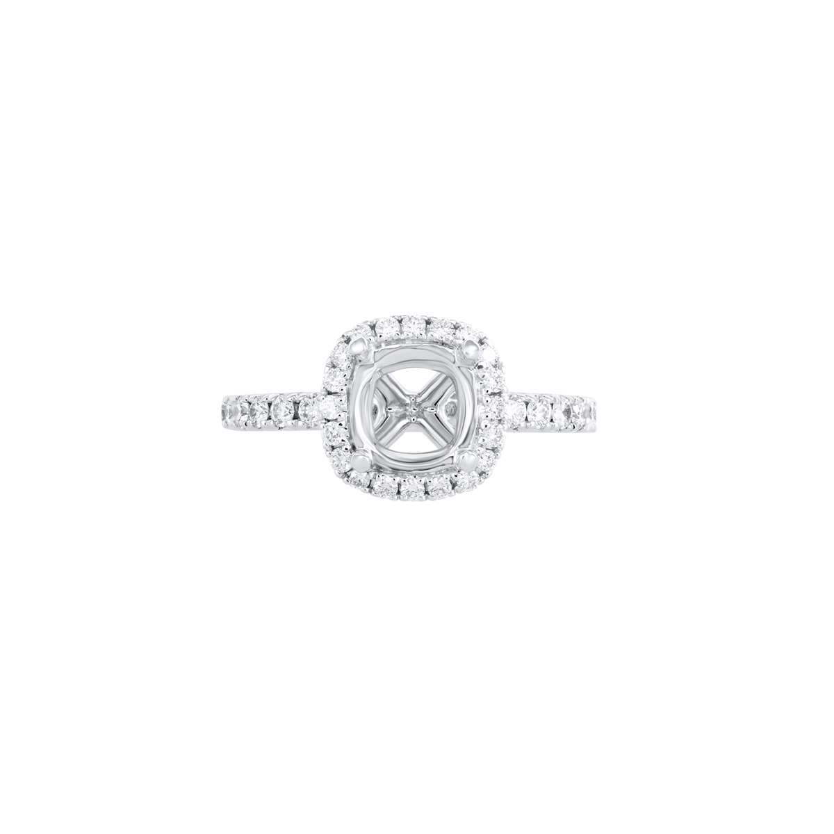 Fana Engagement Rings in White Gold containing Diamond S2817-WG