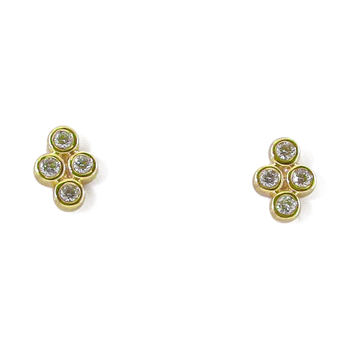 Earrings Earrings in Yellow Gold containing Diamond 370939