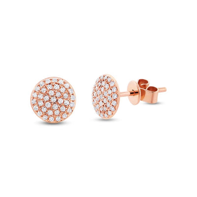 Earrings Earrings in Rose Gold containing Diamond 371808