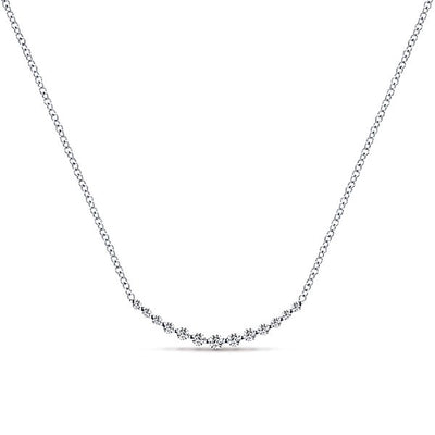 csv_image Gabriel & Co Necklace in White Gold containing Diamond NK4942W45JJ