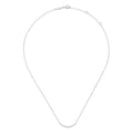 Gabriel & Co Necklaces in White Gold containing Diamond NK4942W45JJ