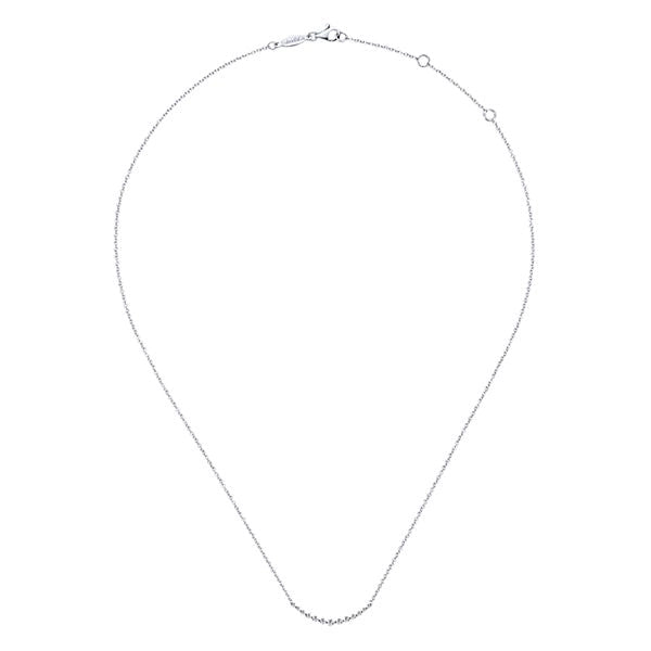 Gabriel & Co Necklaces in White Gold containing Diamond NK4942W45JJ