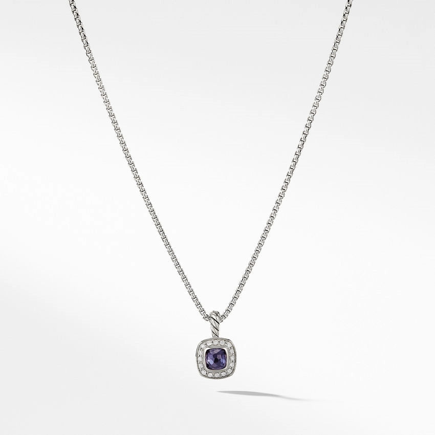 David Yurman Necklaces in Silver containing Amethyst, Other, Multi-gemstone, Diamond KN1038SSAAHDI14