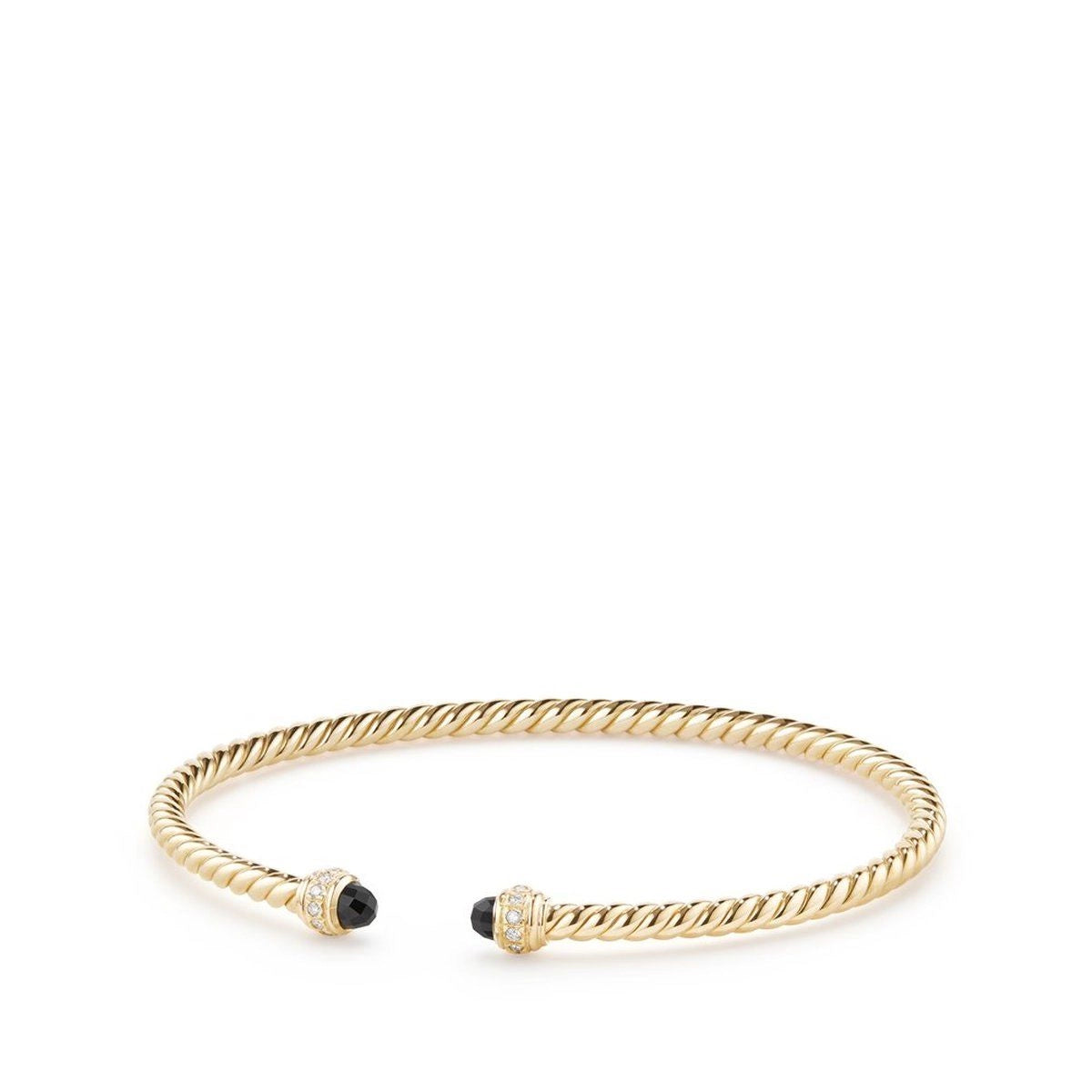 David Yurman Bracelets in Yellow Gold containing Black onyx, Multi-gemstone, Diamond B13767D88ABODIM