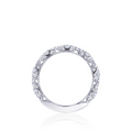 Tacori Wedding Rings in Platinum/Palladium containing Diamond HT 2653 B 3/4