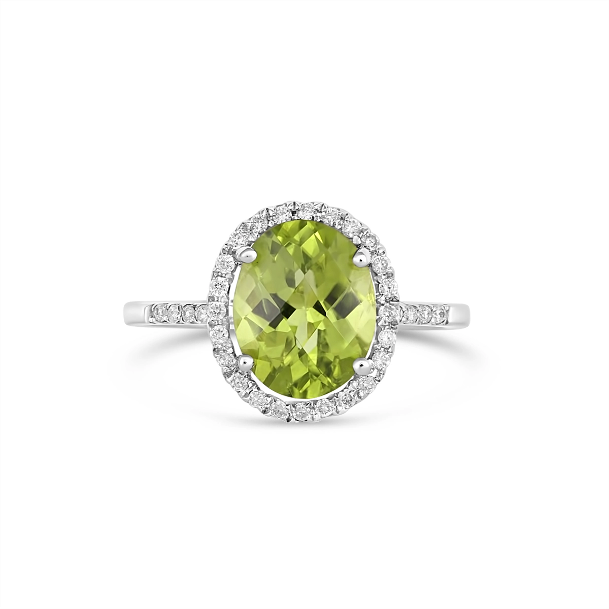 Rings Rings in White Gold containing Peridot, Multi-gemstone, Diamond 373095