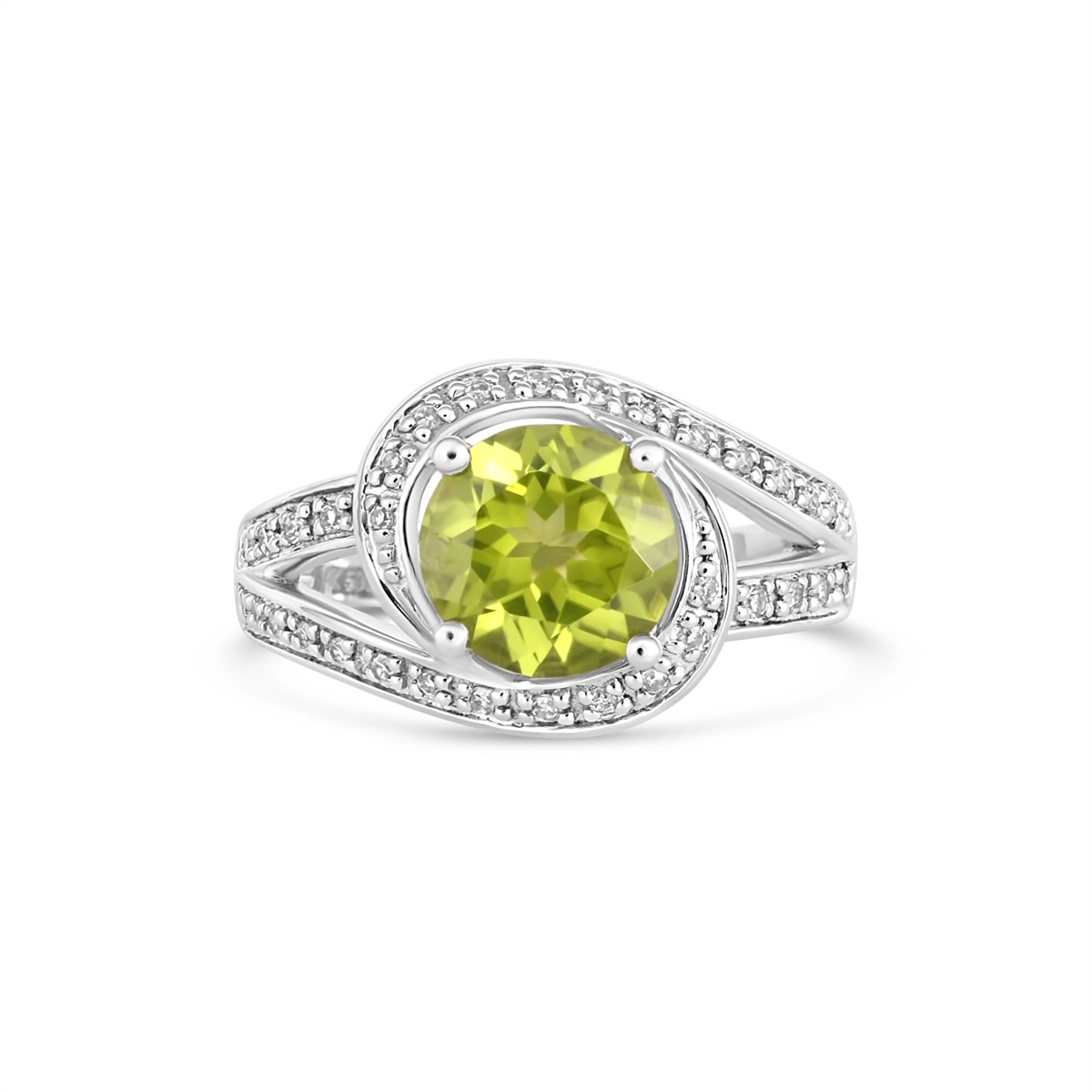 Rings Rings in White Gold containing Peridot, Multi-gemstone, Diamond 373102