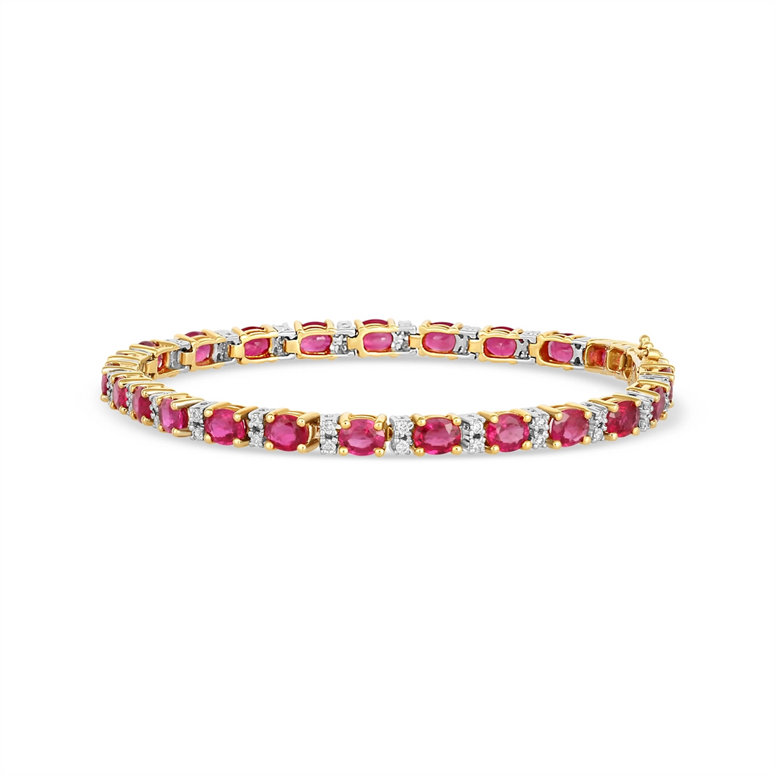 Bracelets Bracelets in Mixed Metals containing Multi-gemstone, Diamond, Ruby 373774