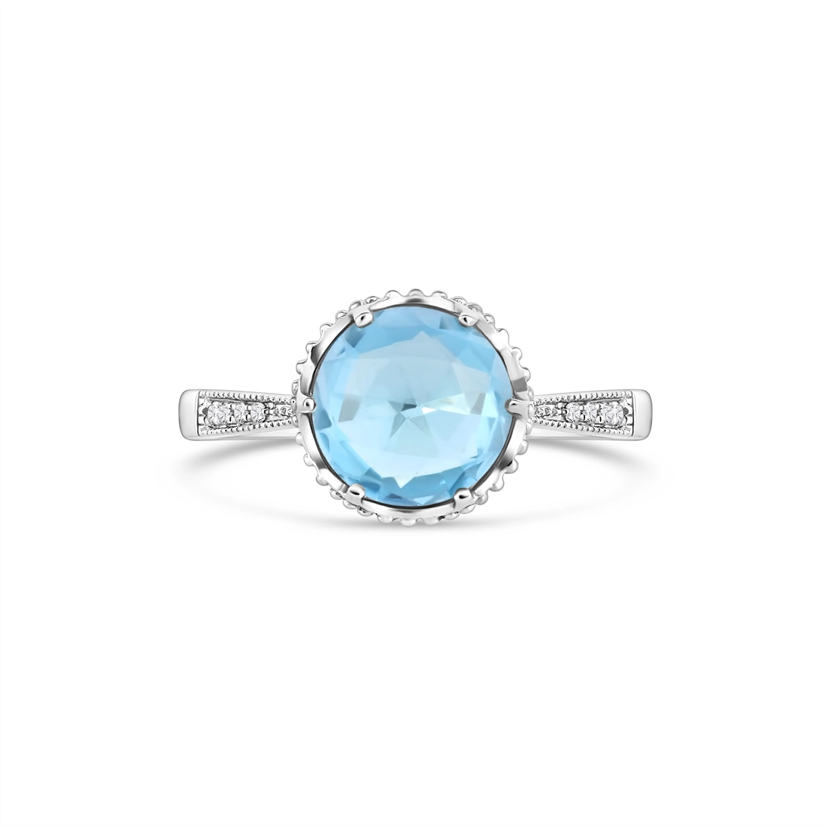 Rings Jewelry in White Gold 373838