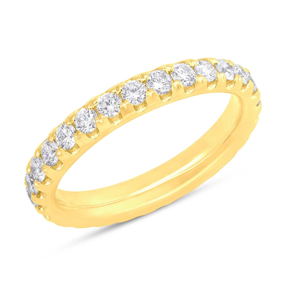 Wedding Bands Wedding Rings in Yellow Gold containing Diamond 374948