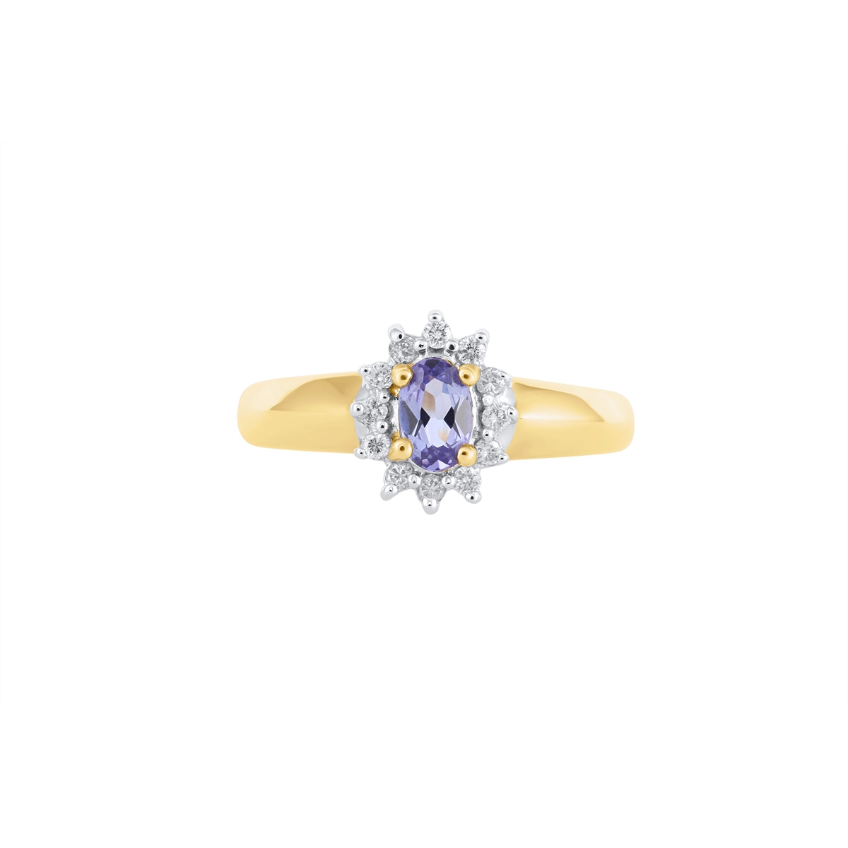 Rings Rings in Yellow Gold containing Tanzanite, Multi-gemstone, Diamond 375179