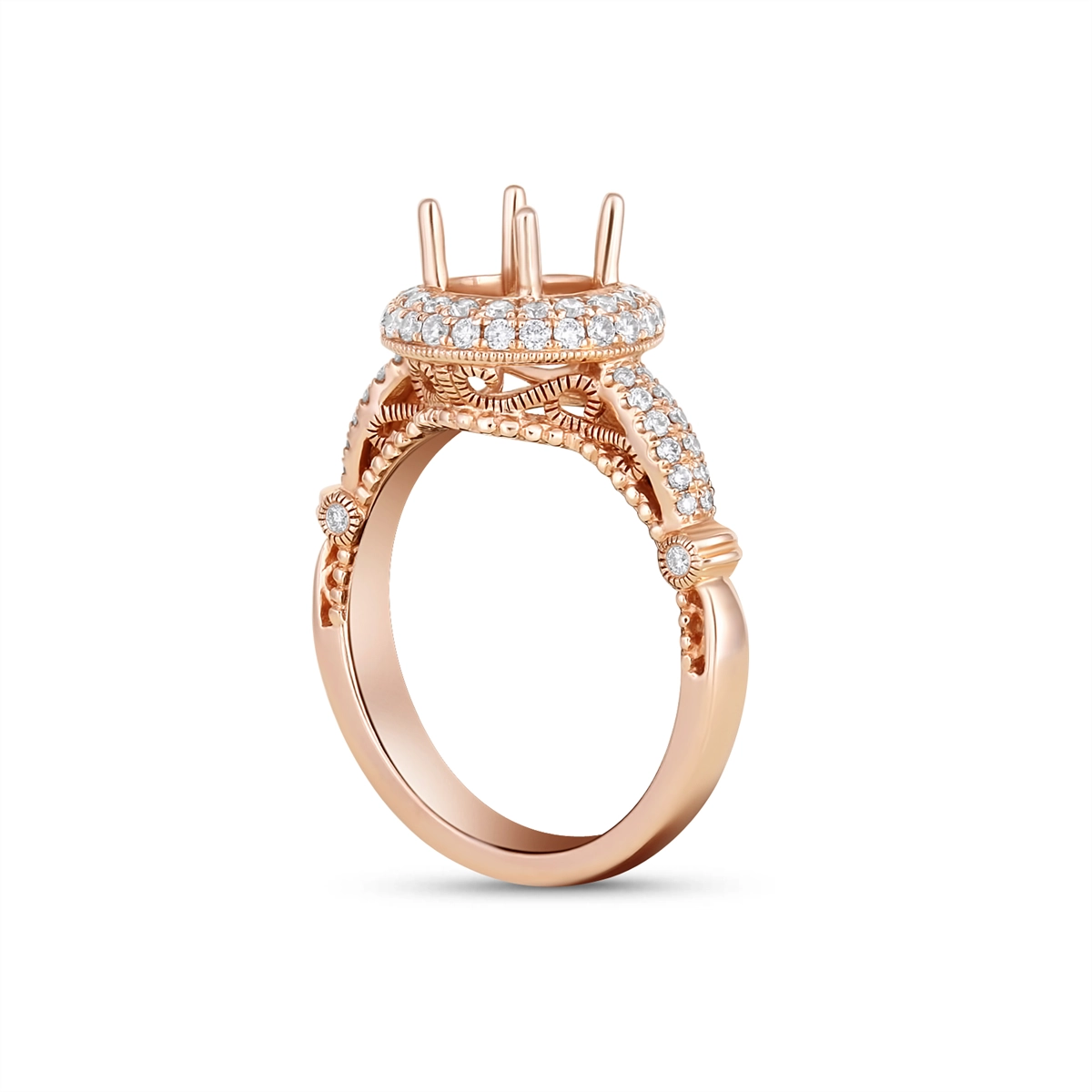 Engagement Collections Engagement Rings in Rose Gold containing Diamond 375268