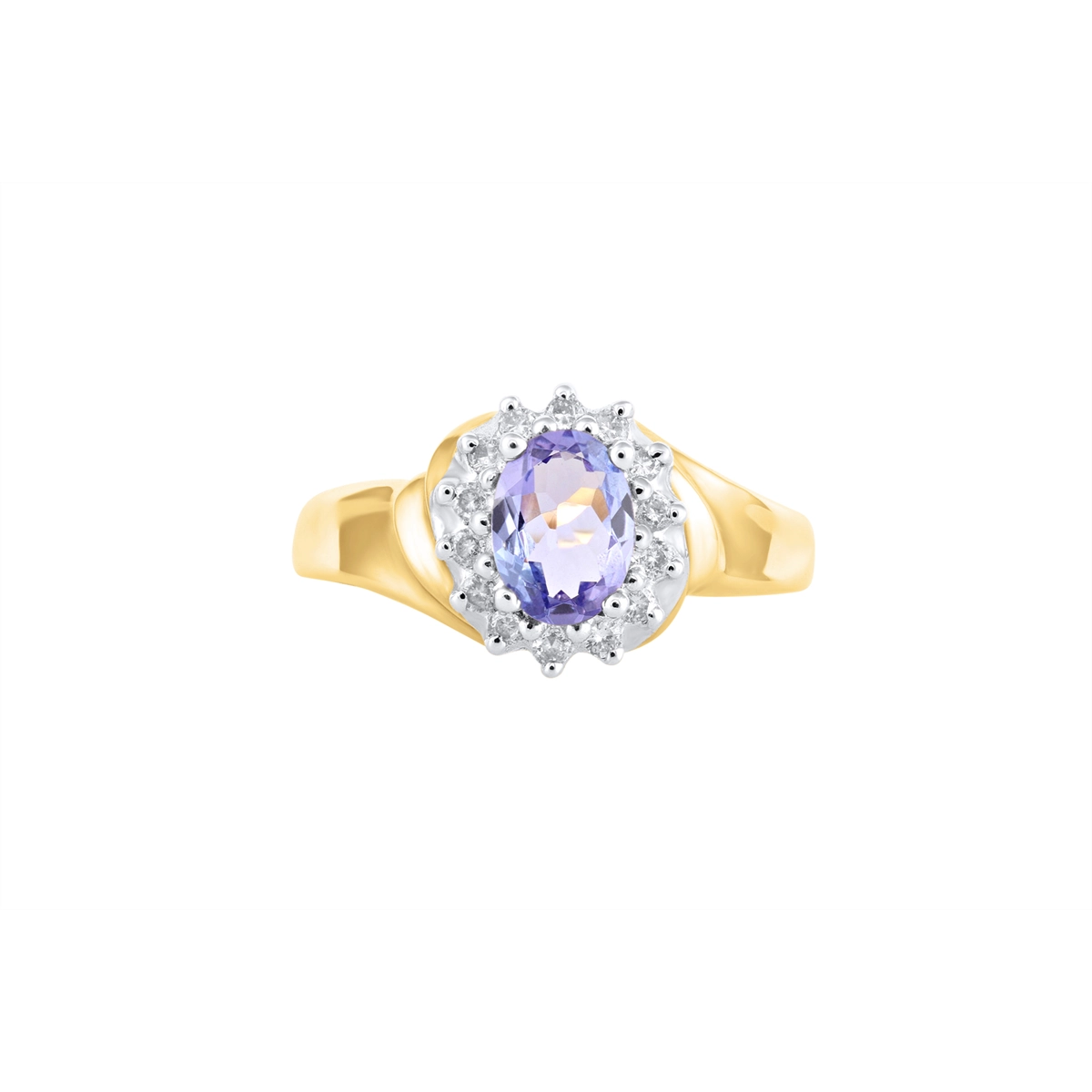 Rings Rings in Yellow Gold containing Tanzanite, Multi-gemstone, Diamond 375297