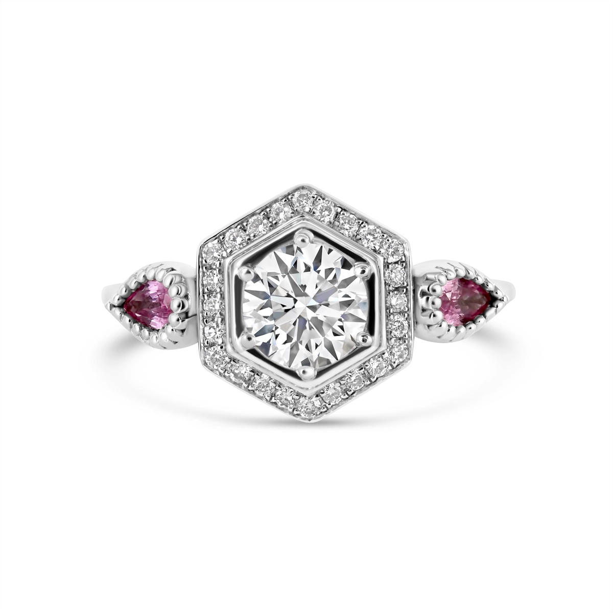 Engagement Collections Engagement in White Gold R1305PS