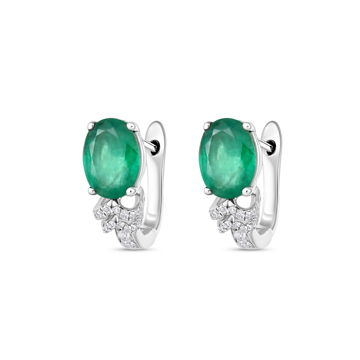 Earrings Jewelry in White Gold ER8-021743