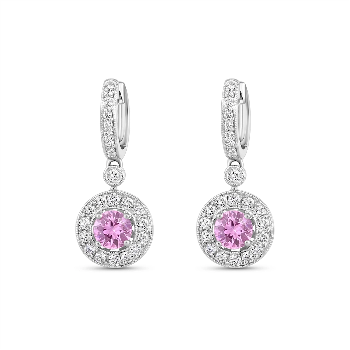 Earrings Jewelry in White Gold E0242/R2-FS
