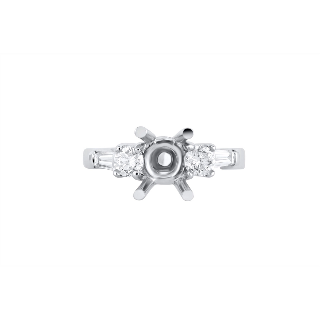 Engagement Collections Engagement Rings in Platinum/Palladium containing Diamond 376246