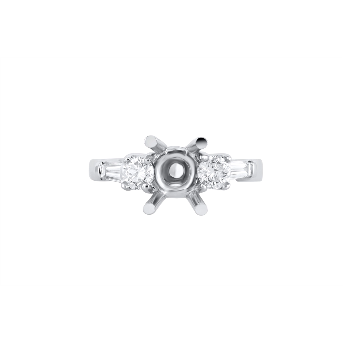 Engagement Collections Engagement Rings in Platinum/Palladium containing Diamond 376246