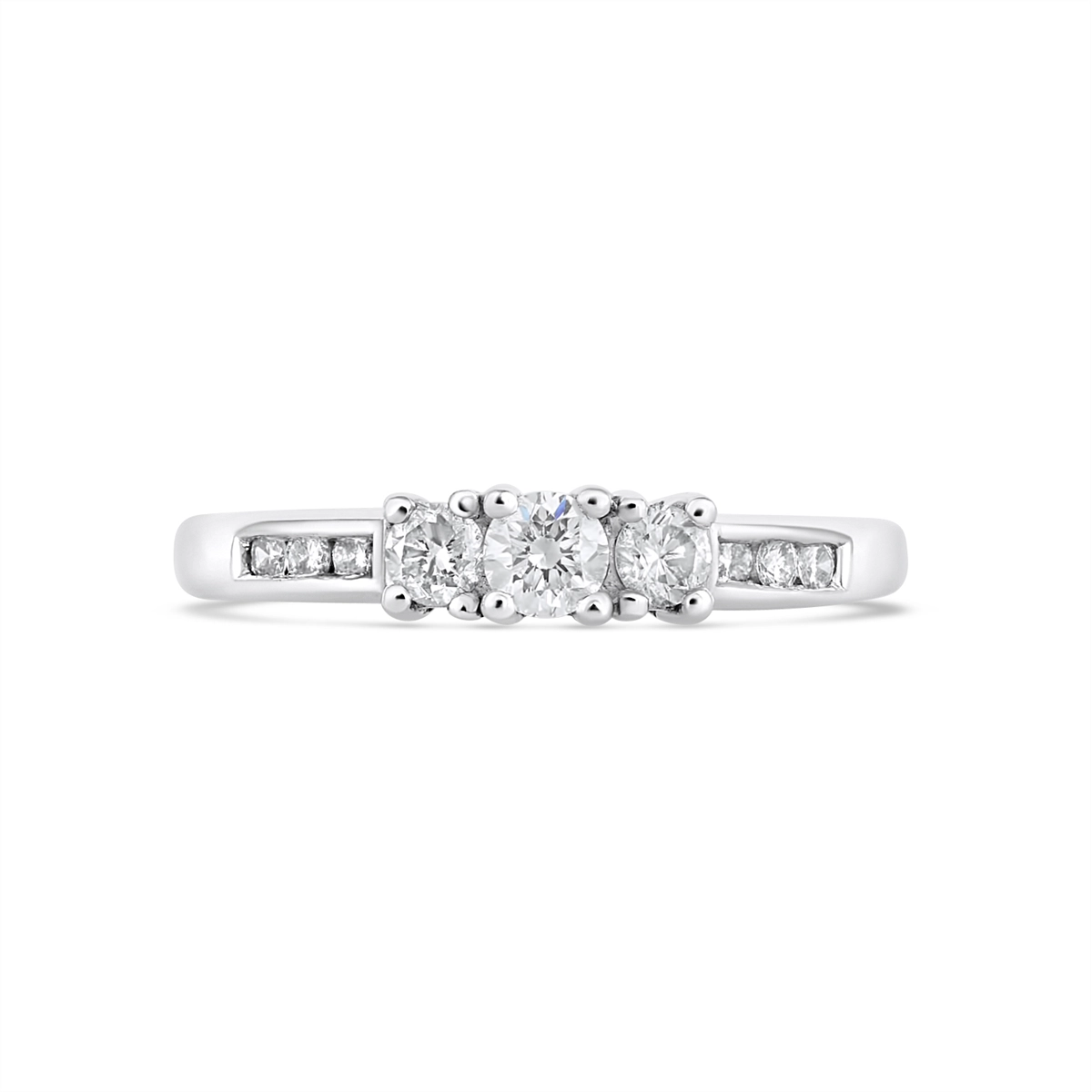 Engagement Collections Rings in Platinum/Palladium containing Diamond 376268