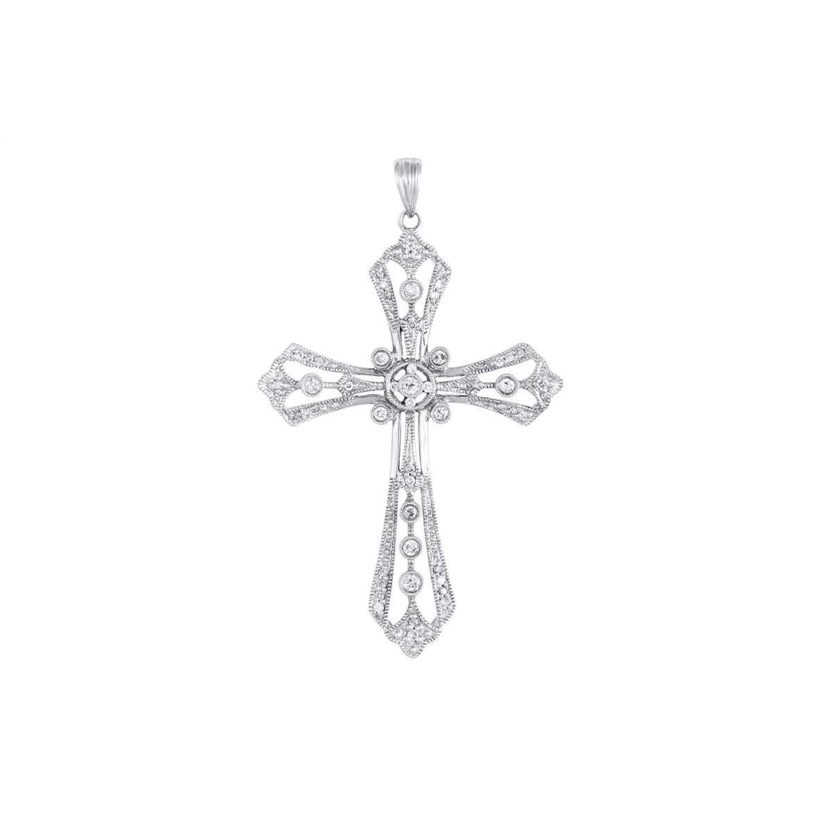 Pendants Pendants in White Gold containing Diamond 376414