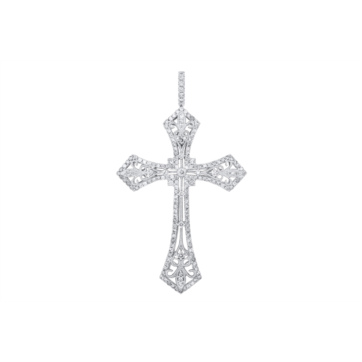 Pendants Pendants in White Gold containing Diamond 376415