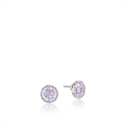 csv_image Tacori Earring in Mixed Metals containing Amethyst SE24113