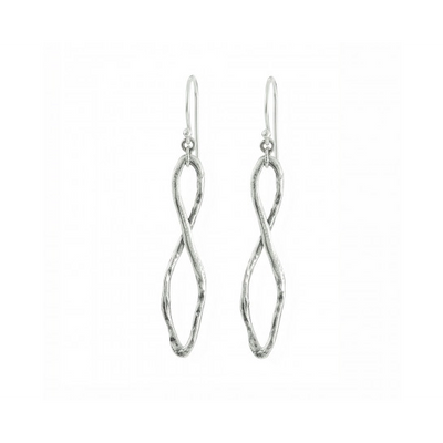 Waxing Poetic Earrings in Silver GEST11SS