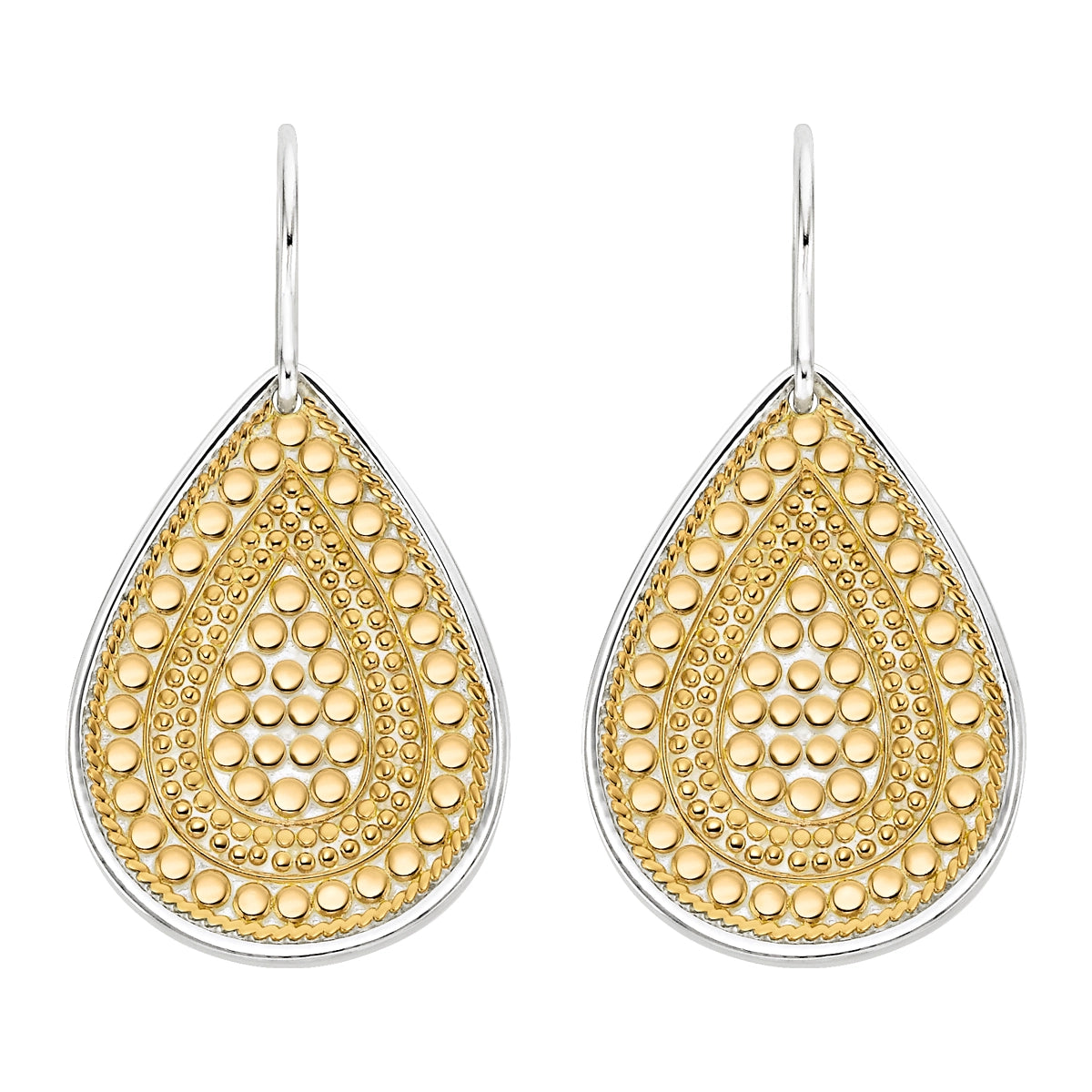Anna Beck Earrings in Mixed Metals 1884EGG-GLD
