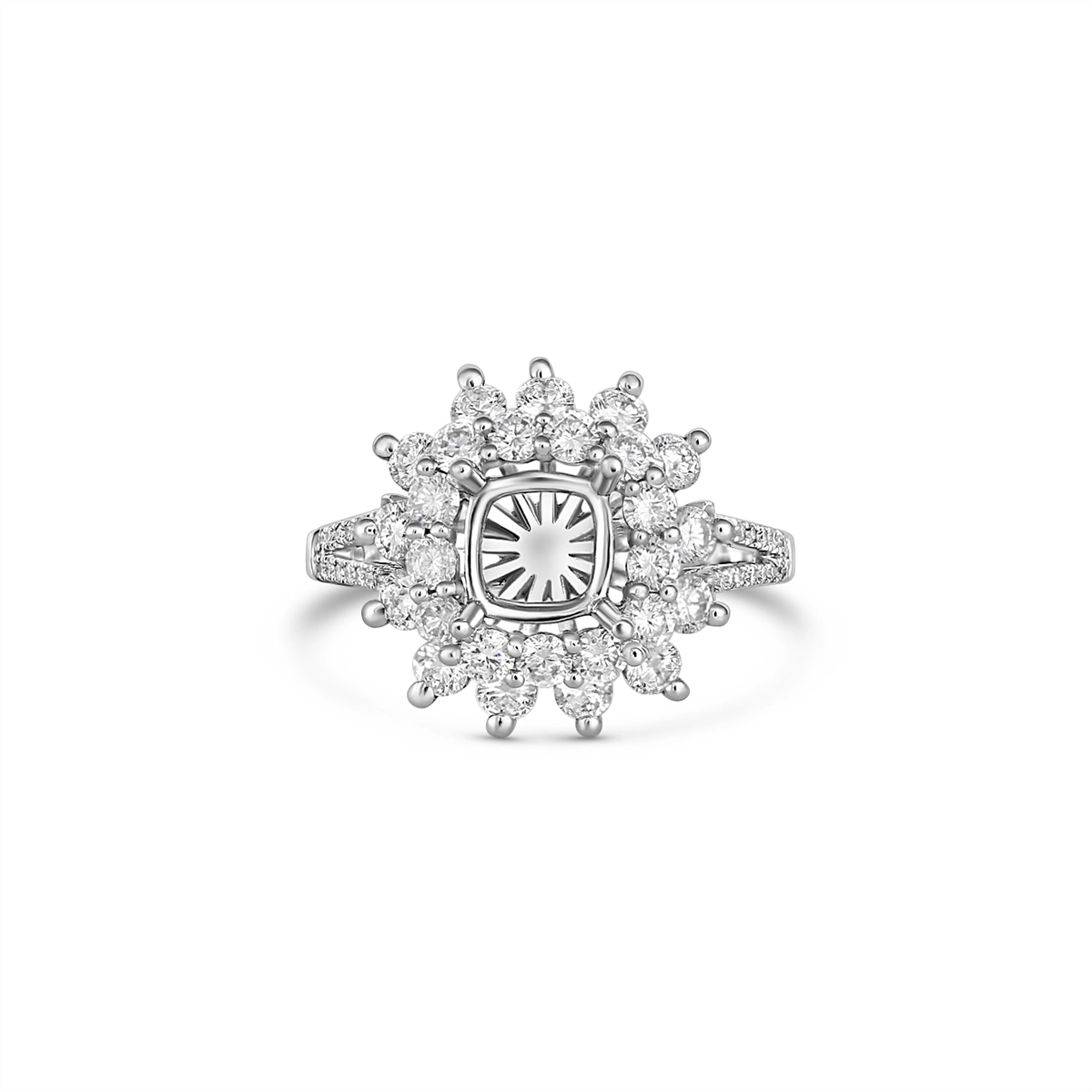 Engagement Collections Engagement Rings in White Gold containing Diamond 377682