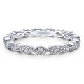 Gabriel & Co Rings in White Gold containing Diamond LR4794W45JJ