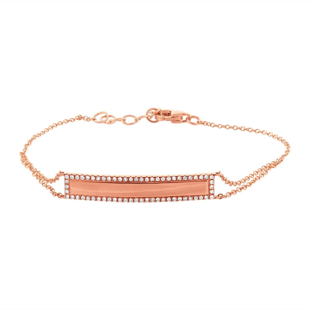 Bracelets Bracelets in Rose Gold containing Diamond 378339