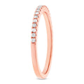 Wedding Bands Wedding Rings in Rose Gold containing Diamond 378350