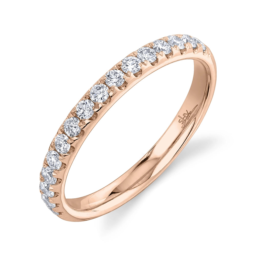 Wedding Bands Wedding Rings in Rose Gold containing Diamond 378353