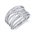 Rings Rings in White Gold containing Diamond 378374