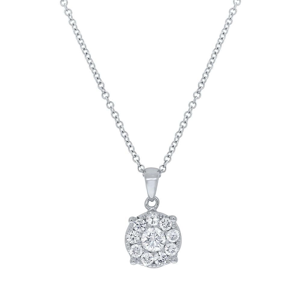 Necklaces Necklaces in White Gold containing Diamond 378375