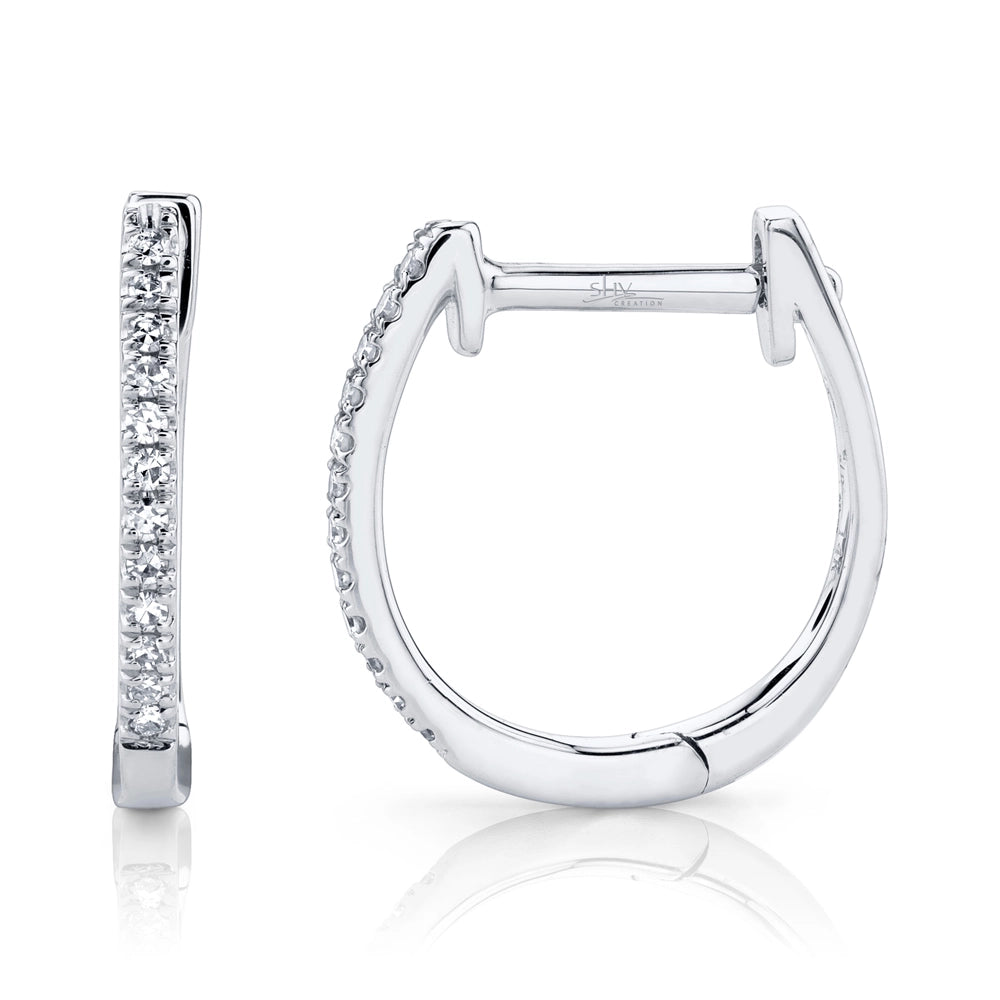 Earrings Earrings in White Gold containing Diamond 378382