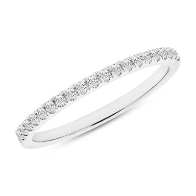 csv_image Wedding Bands Wedding Ring in White Gold containing Diamond 378387