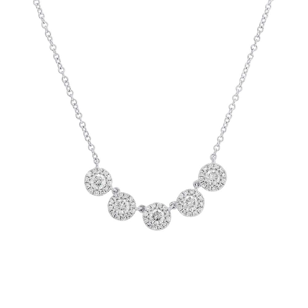 Necklaces Necklaces in White Gold containing Diamond 378394