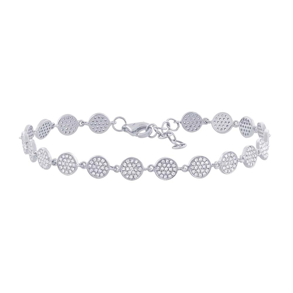Bracelets Bracelets in White Gold containing Diamond 378404